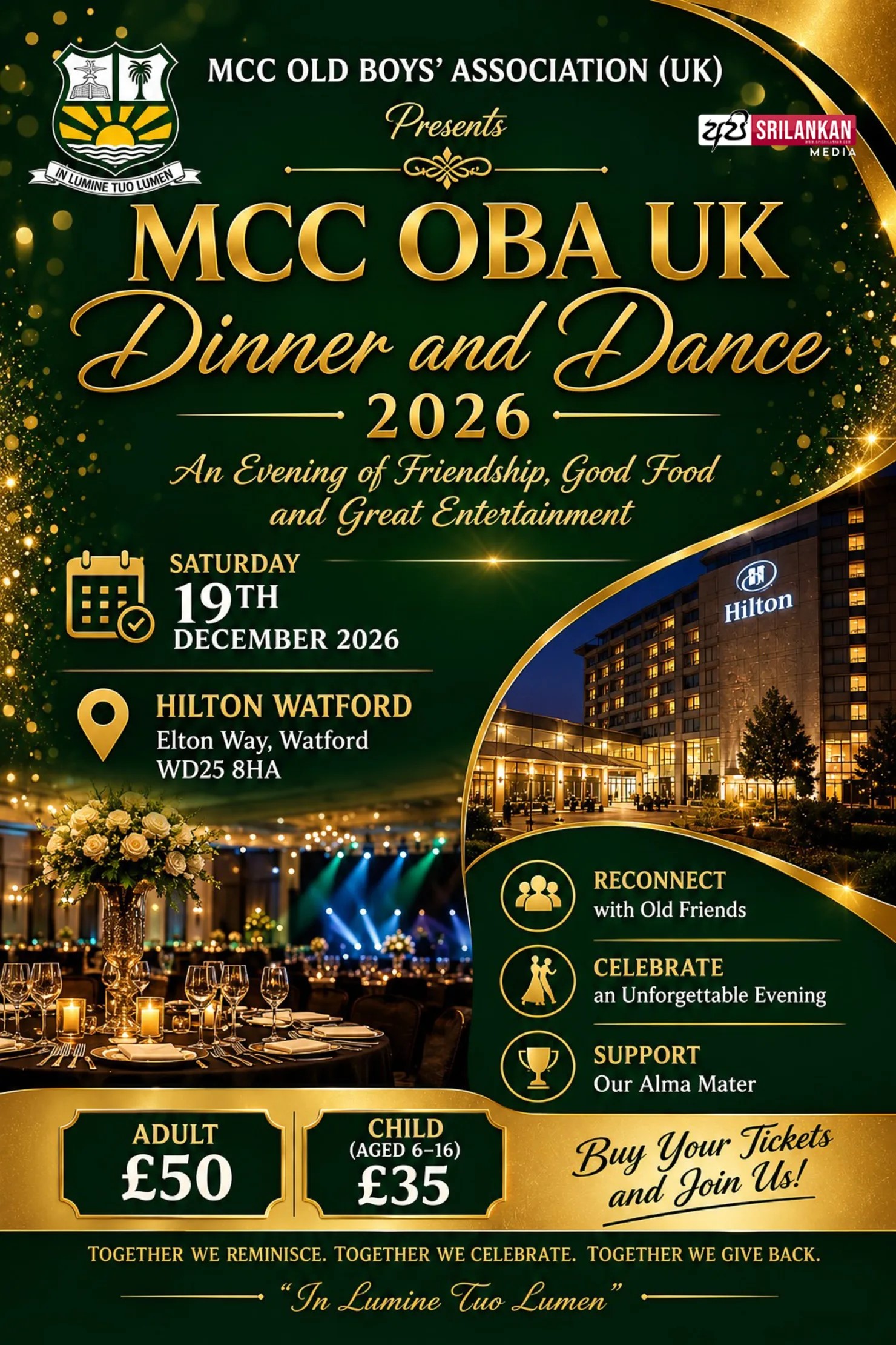 MCC OBA UK Dinner and Dance 2026